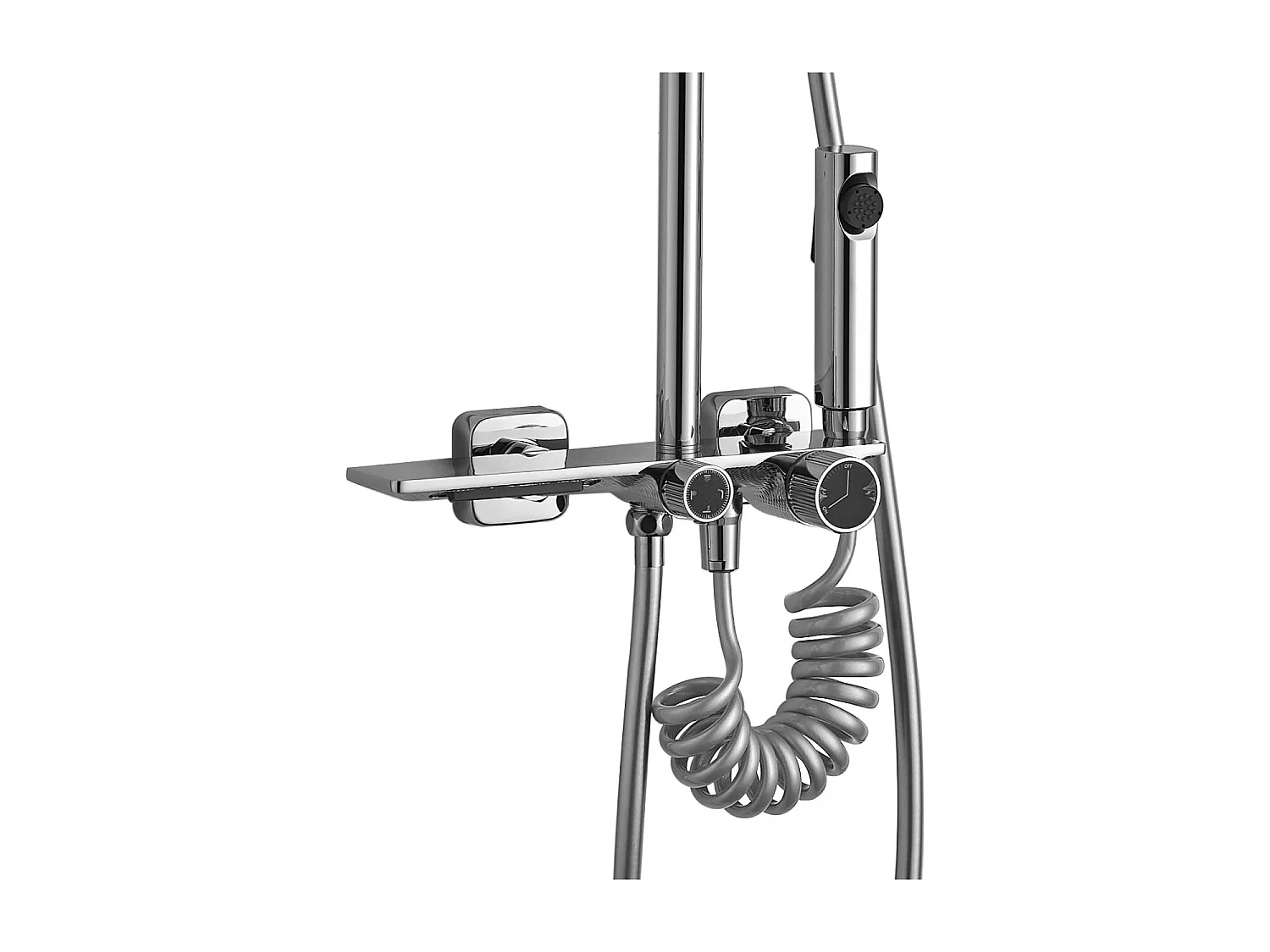 Doucheset Rea Helix Chrome