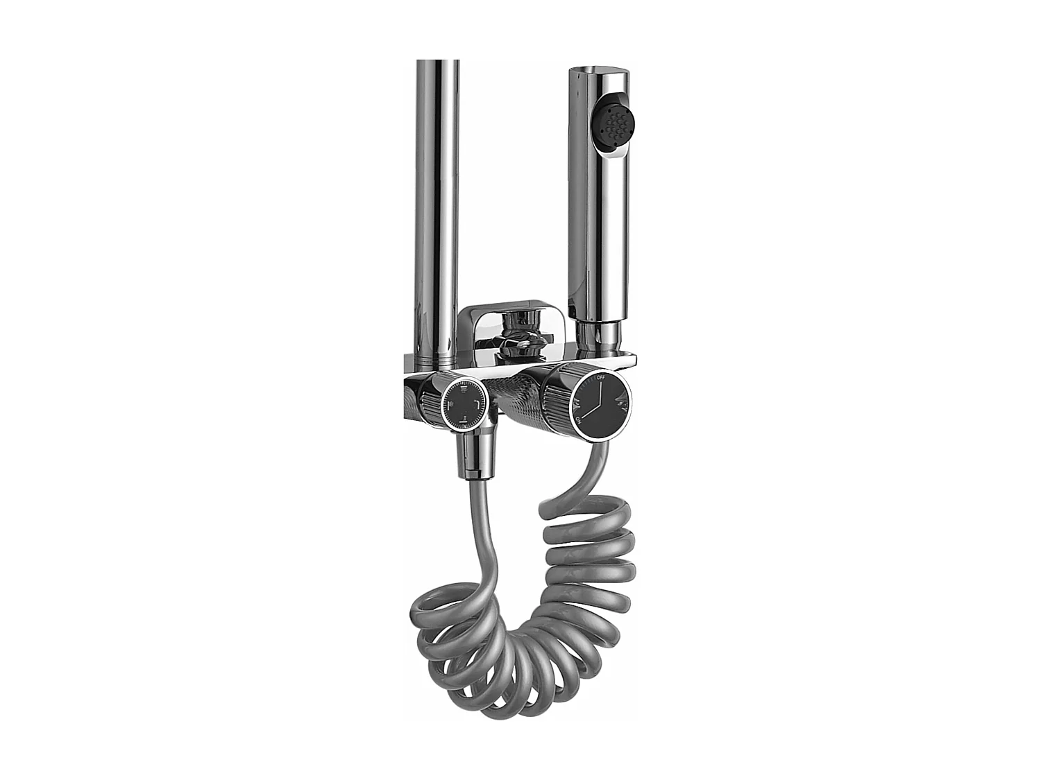 Doucheset Rea Helix Chrome