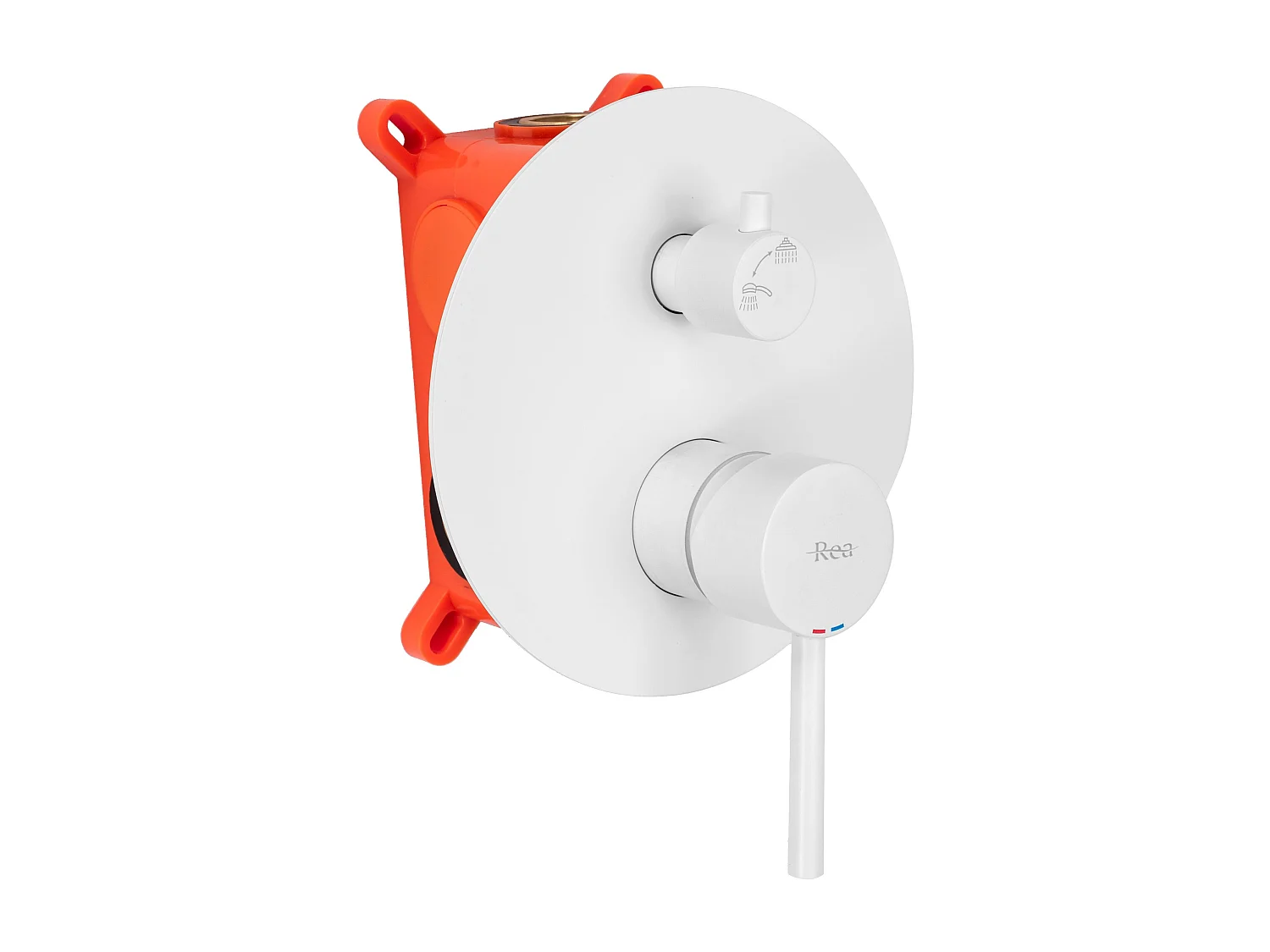 Unterputz Duschset Rea Lungo White