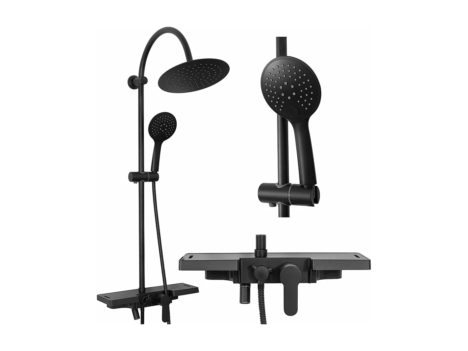 Kit De Douche Rea Vigo Black