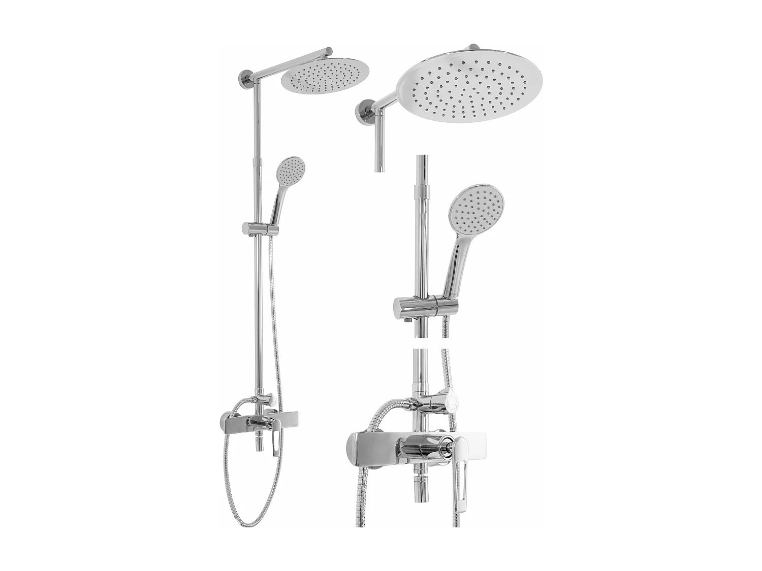 KIT de DOUCHE REA ALDI CHROME
