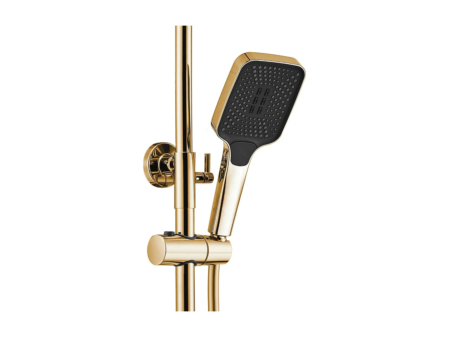 Duschgarnitur Mit Thermostat Rea Rob Termostat Gold