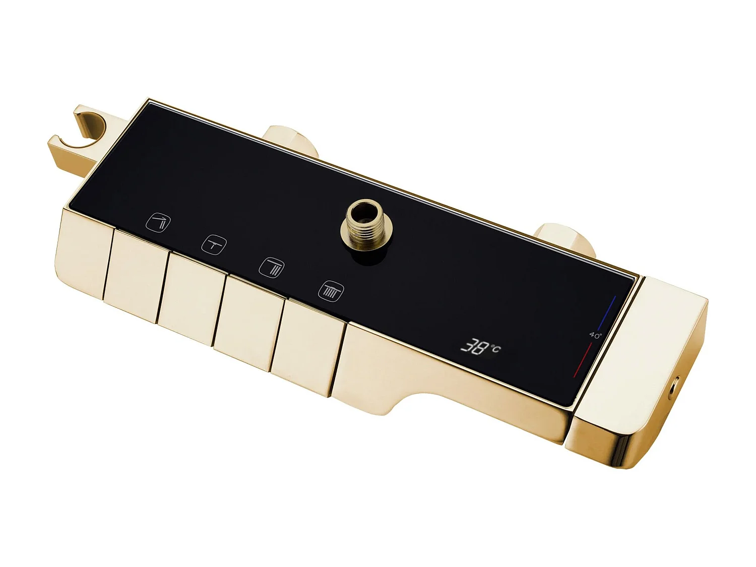 Duschgarnitur Mit Thermostat Rea Rob Termostat Gold