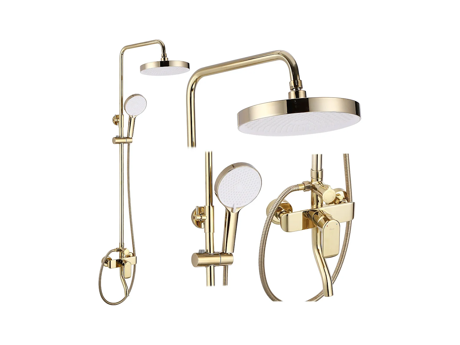 Kit De Douche Rea My1805-77G Bloom Gold