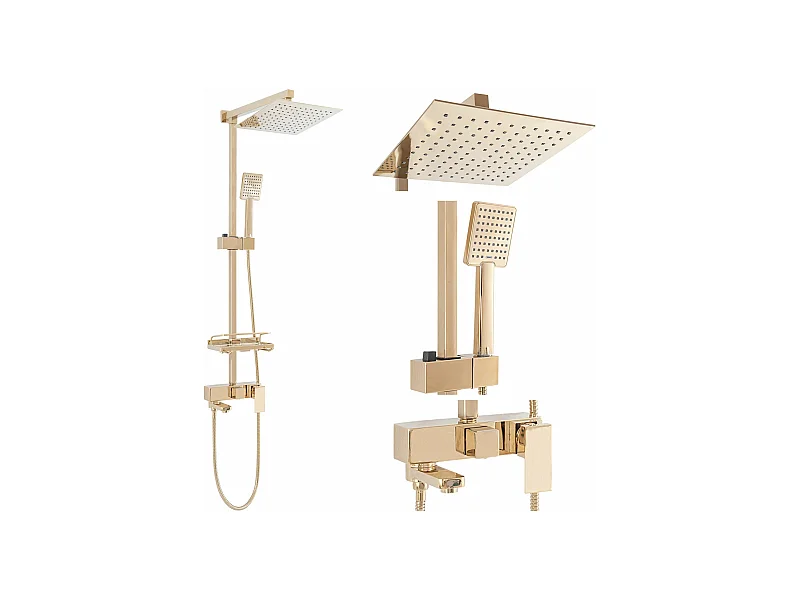 Duschgarnitur Rea Jack Gold