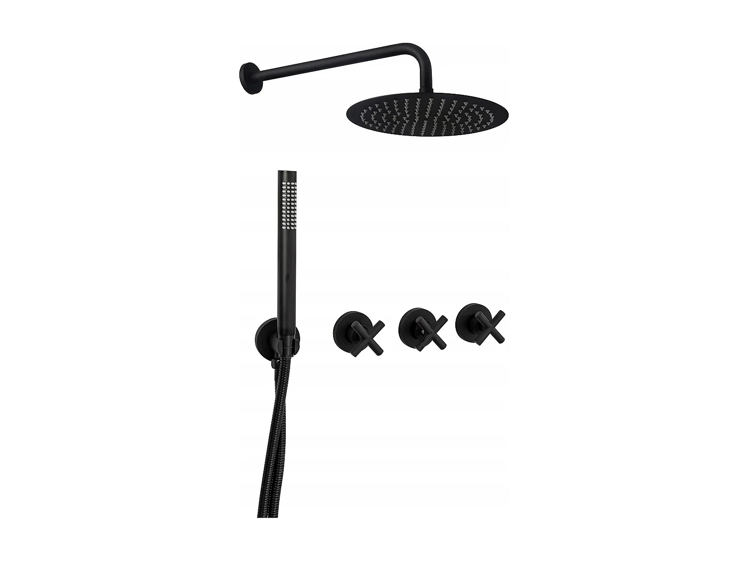 Kit De Douche Encastré Rea Exit Black
