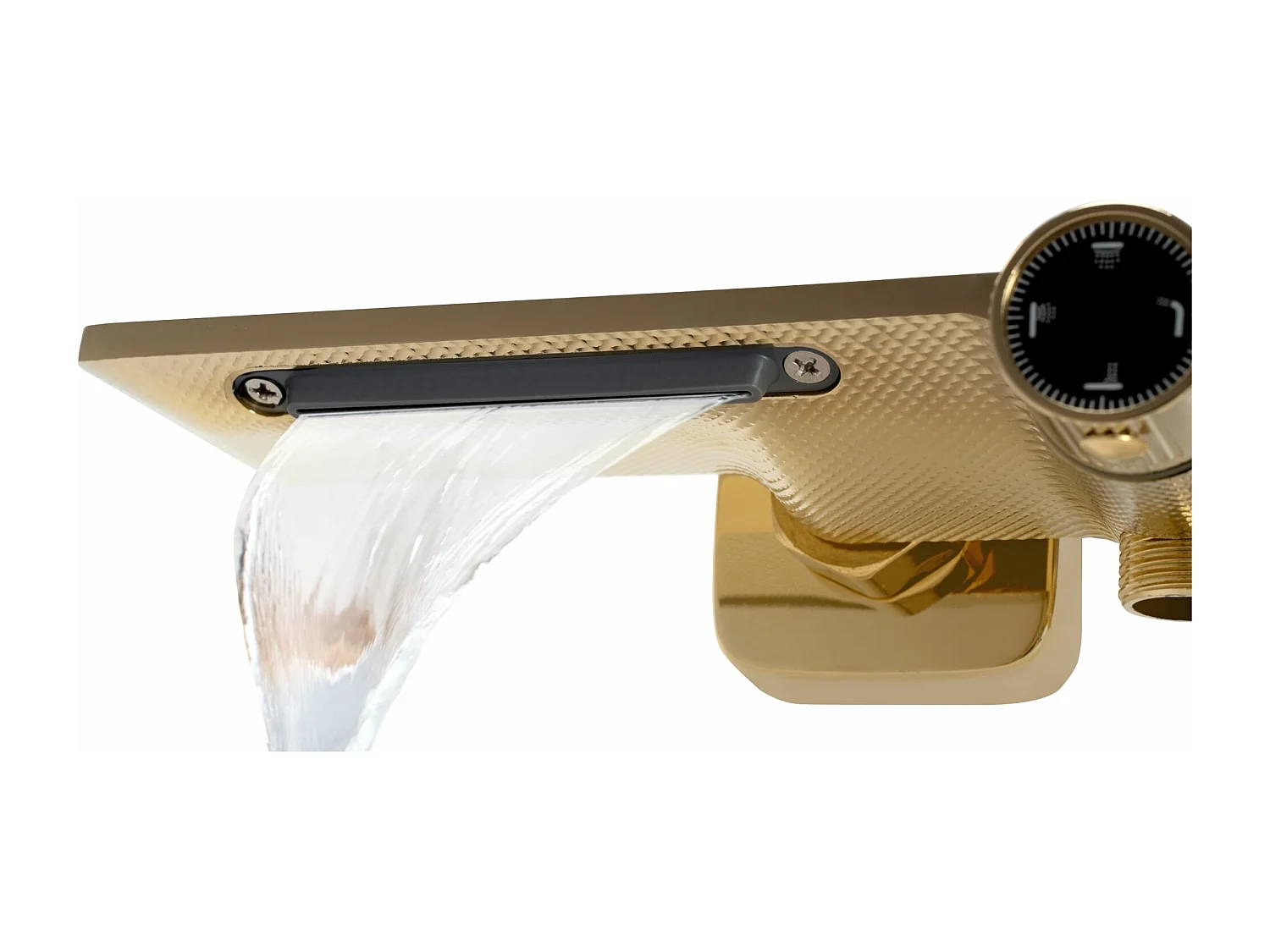 Kit De Douche Rea Helix Gold