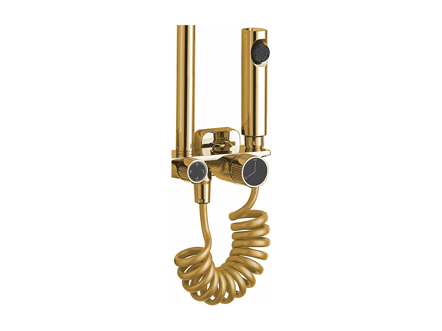 Kit De Douche Rea Helix Gold