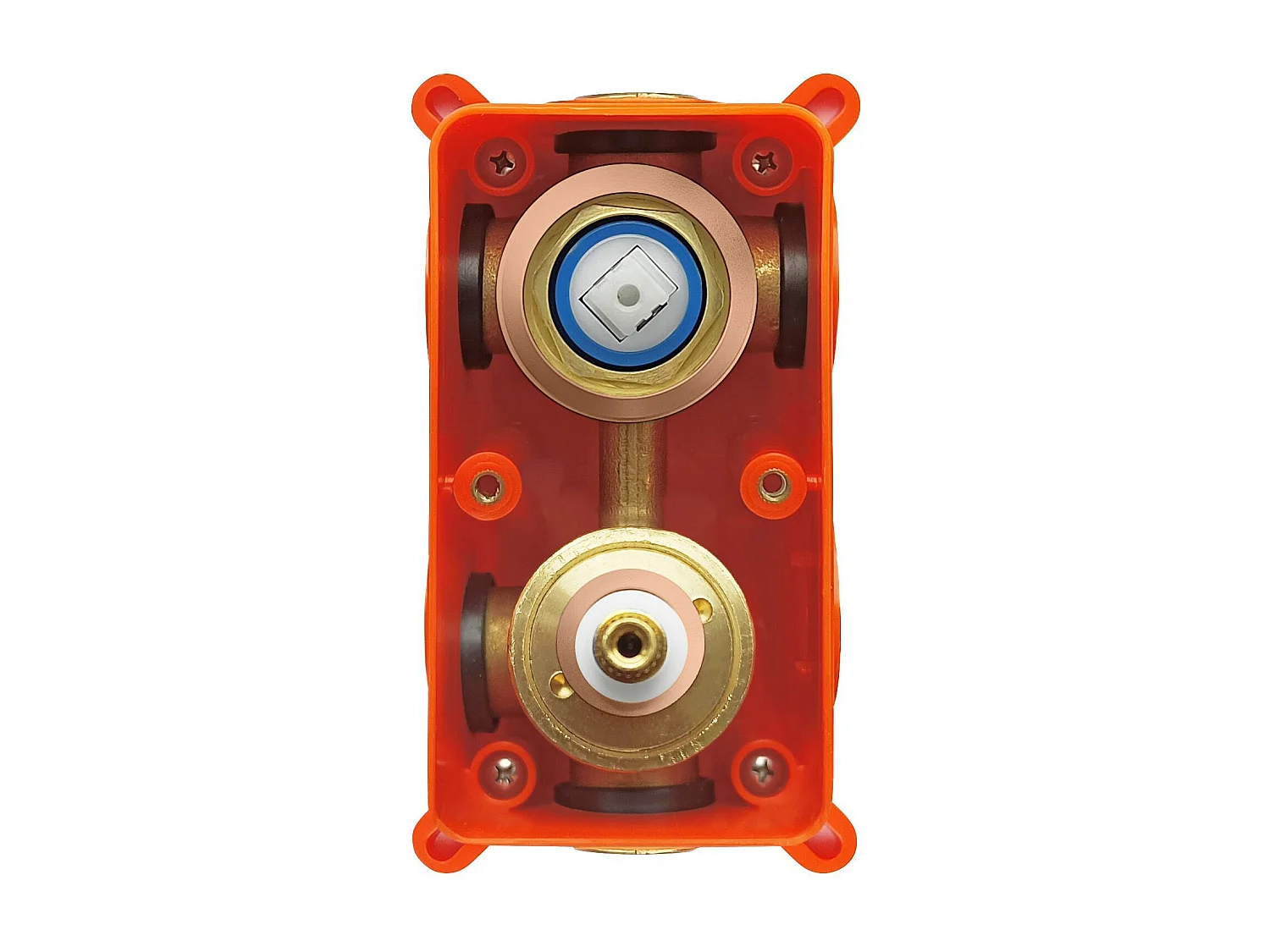 Colonne De Douche-Baignoire Encastrée Rea Lungo Rose Gold