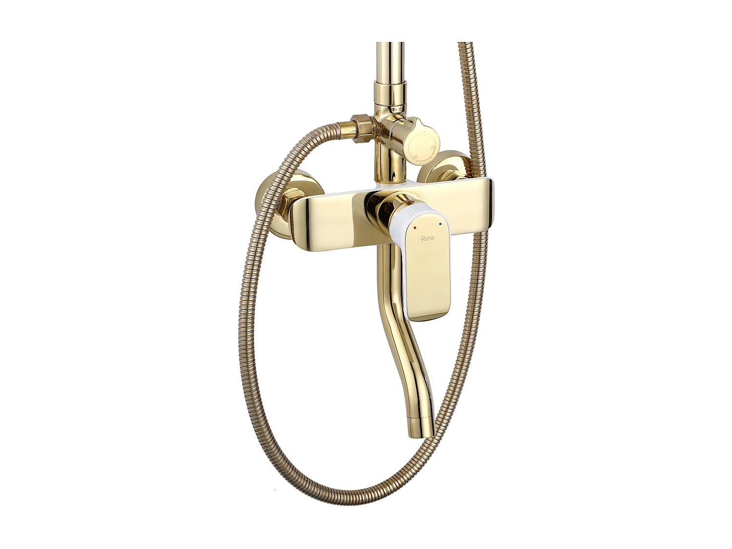 Kit De Douche Rea My1805-77Wg Bloom White/Gold