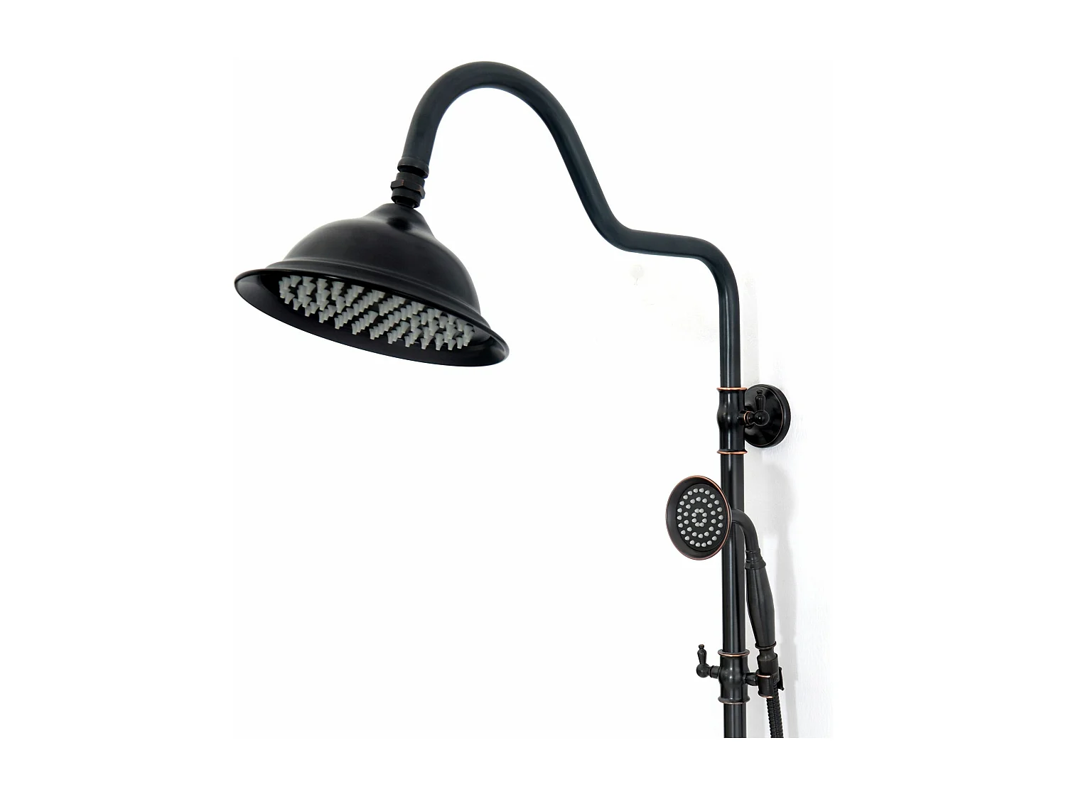 Conjunto De Ducha Rea Retro Black