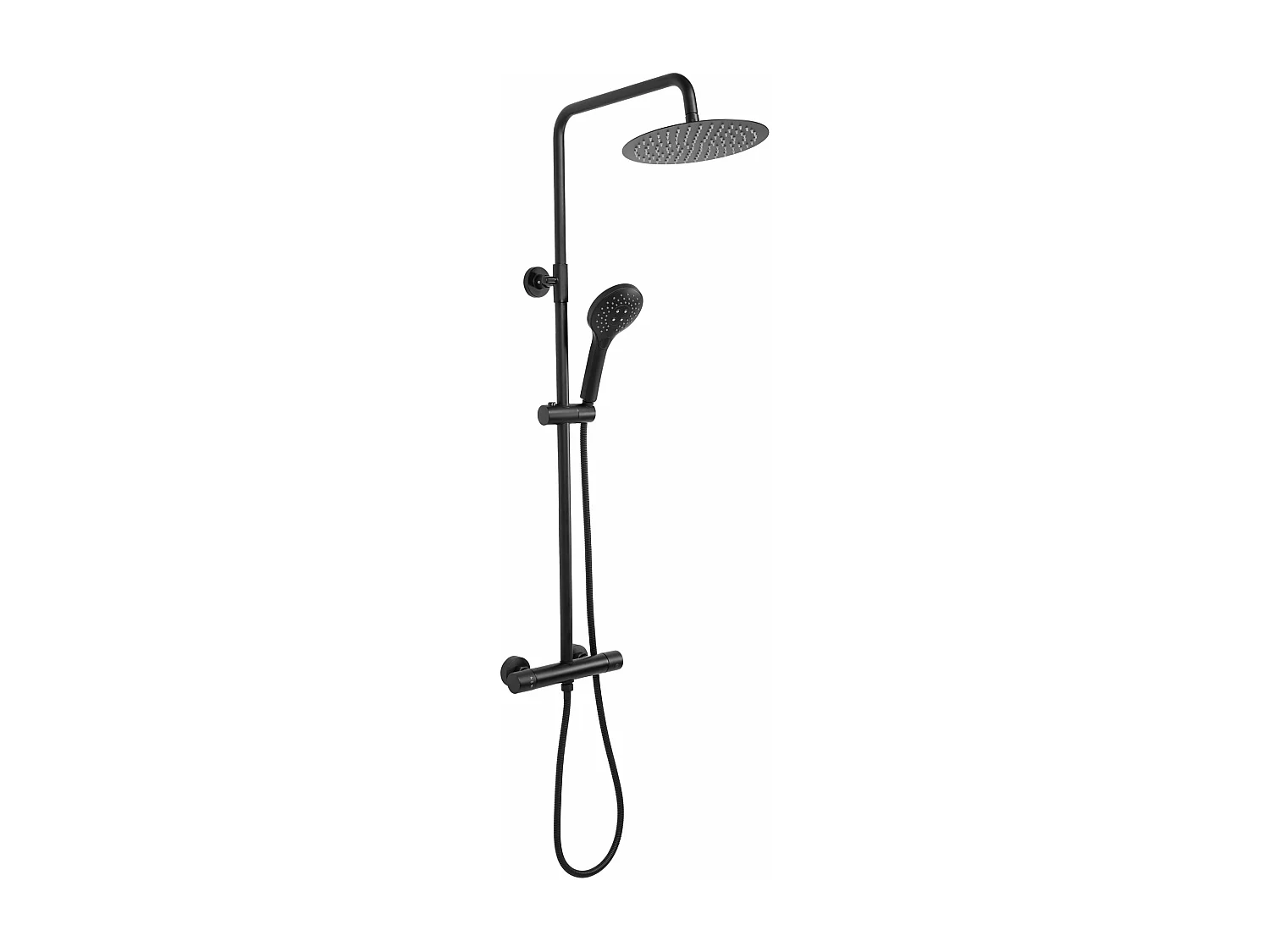 Kit De Douche Avec Thermostat Rea Vincent Termostat Black