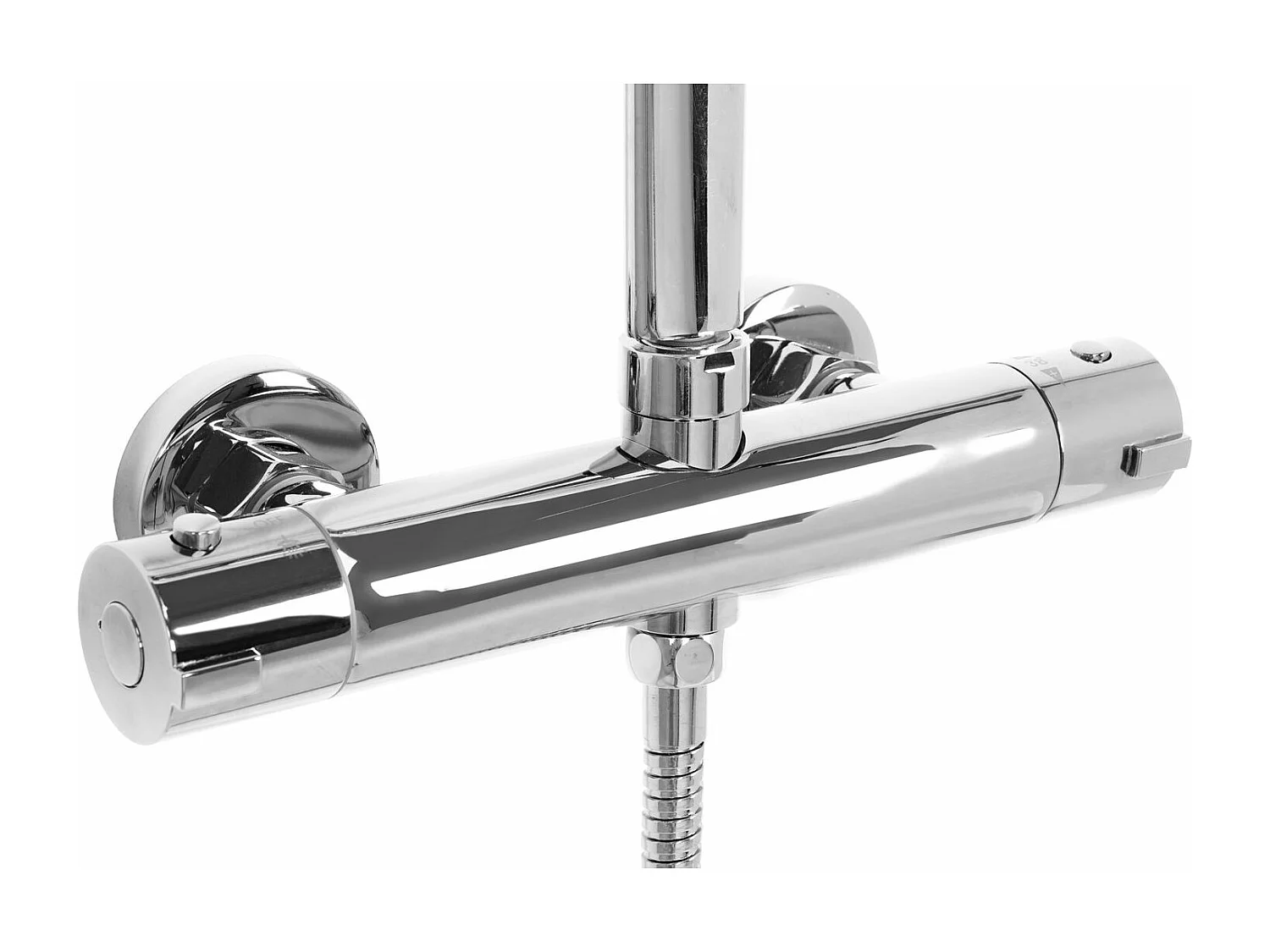 Kit De Douche Avec Thermostat Rea Tom Termostat Chrome