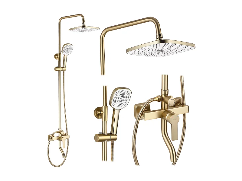 Doucheset Rea My2021-77Gg Argus Brush Gold
