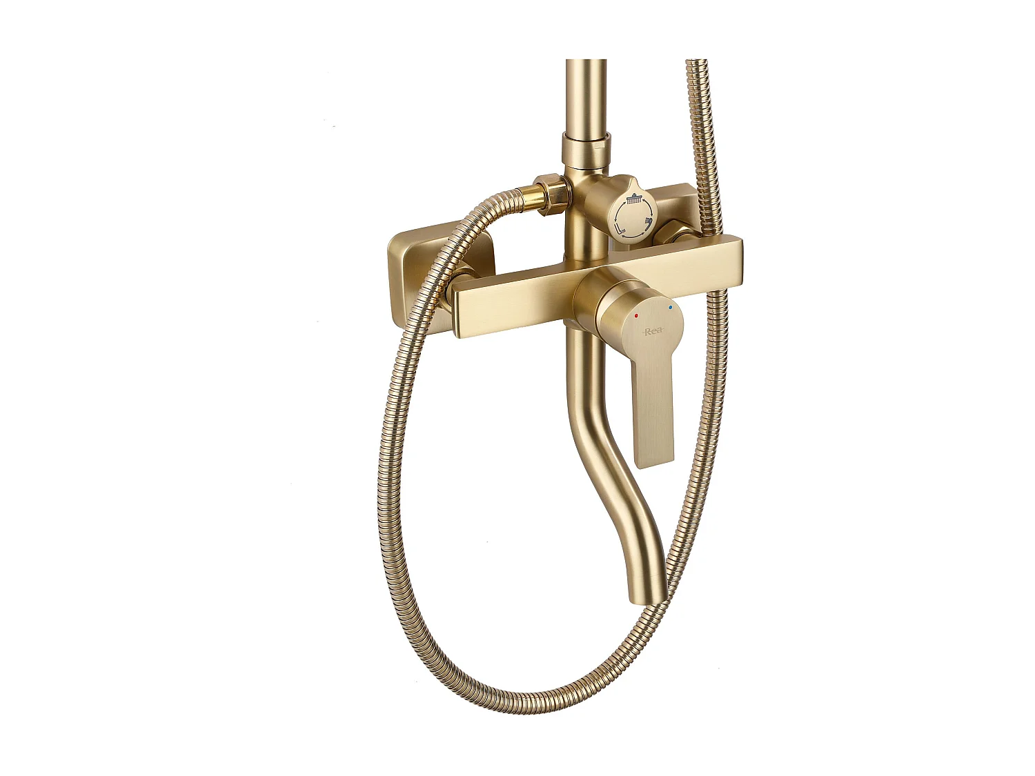 Kit De Douche Rea My2021-77Gg Argus Brush Gold