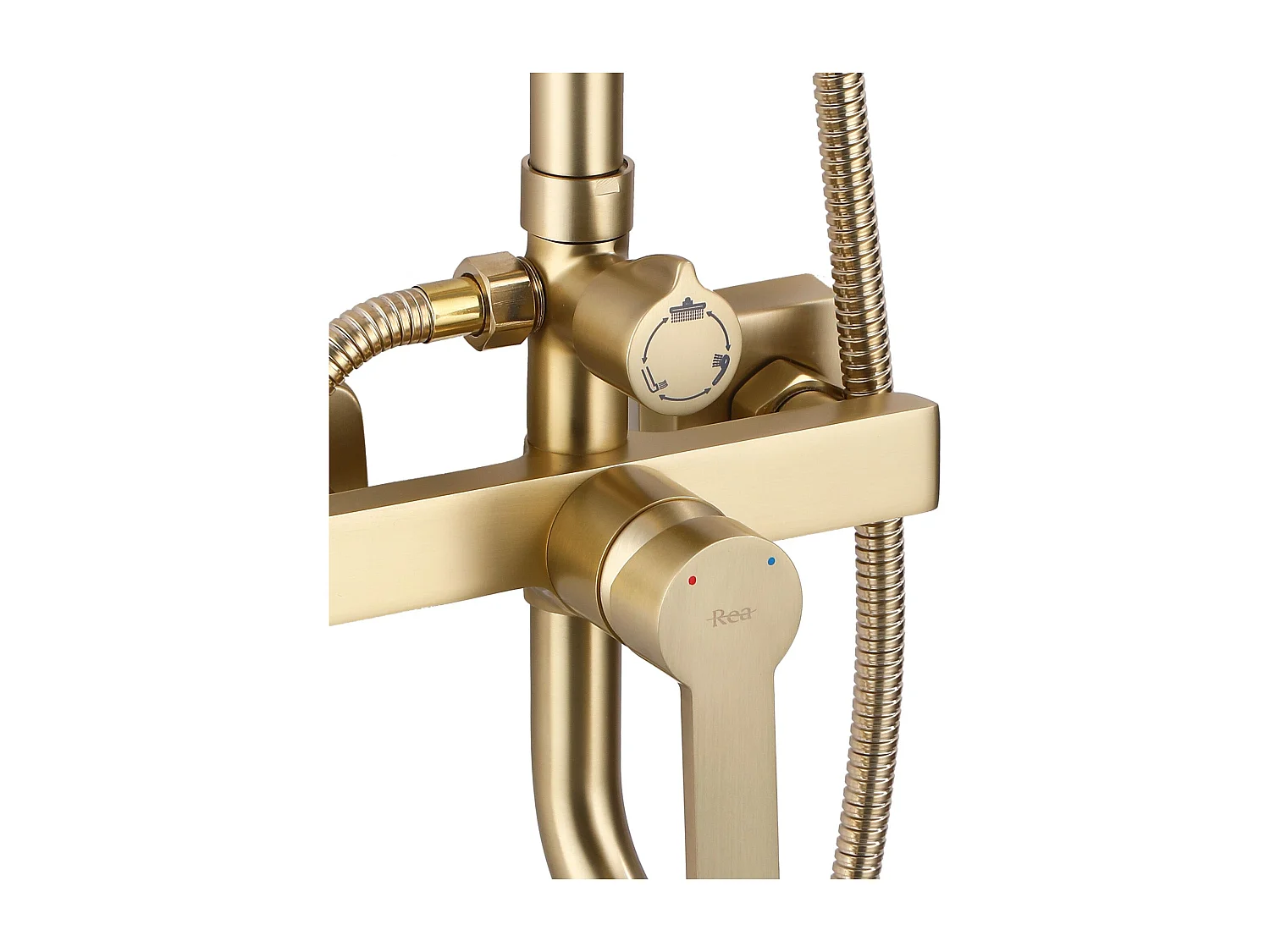 Kit De Douche Rea My2021-77Gg Argus Brush Gold