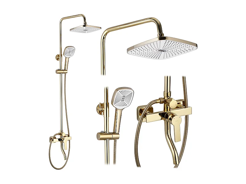 Kit De Douche Rea My2021-77G Argus Gold