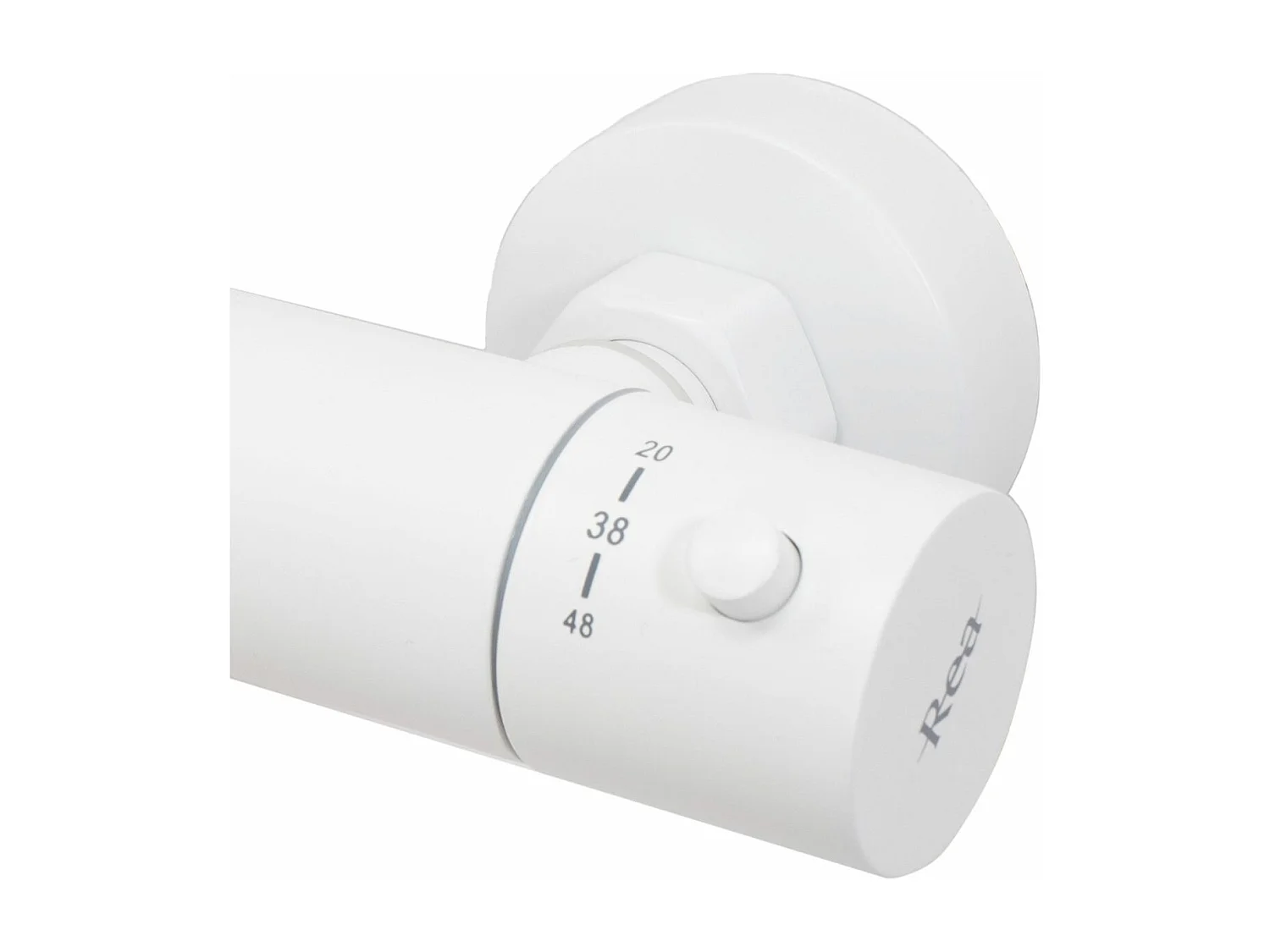 Conjunto De Duche Com Termóstato Rea Lungo Termostat White