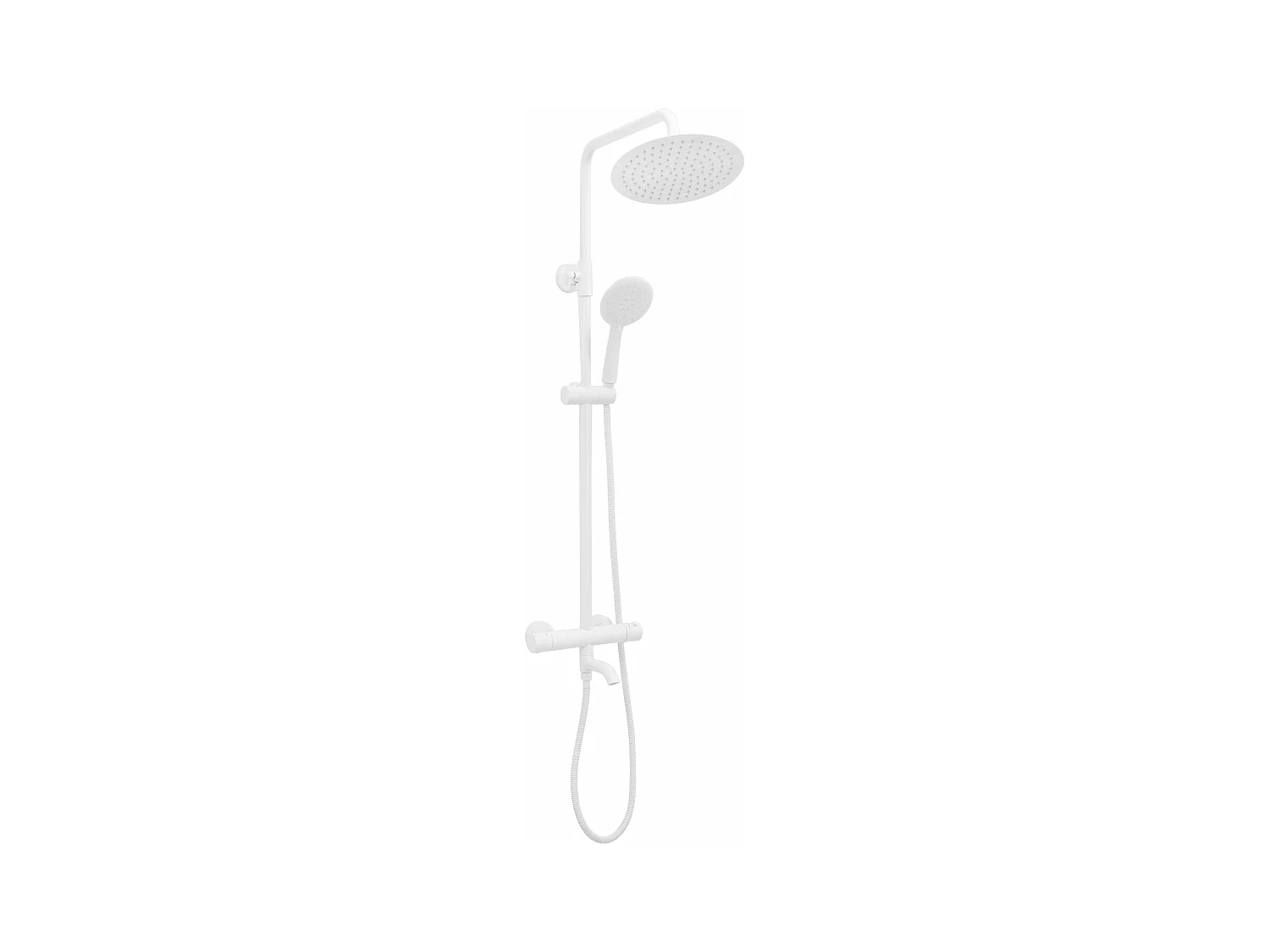 Doucheset Met Thermostaat Rea Lungo Termostat White