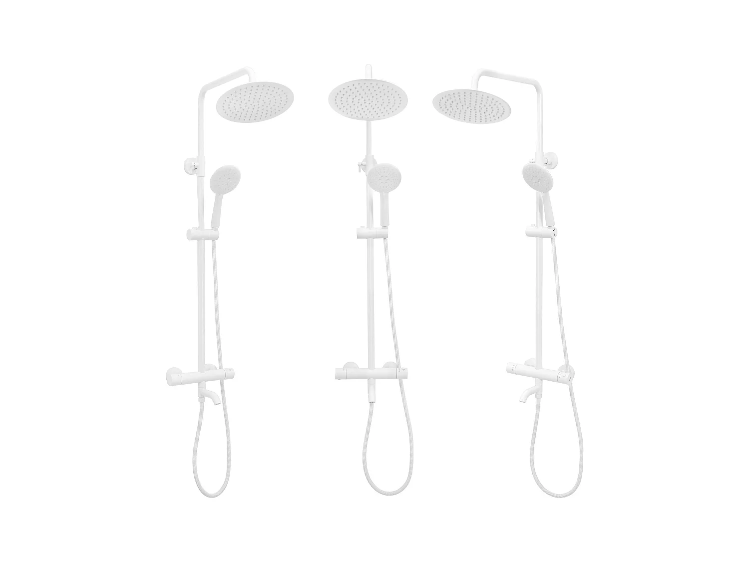 Doucheset Met Thermostaat Rea Lungo Termostat White