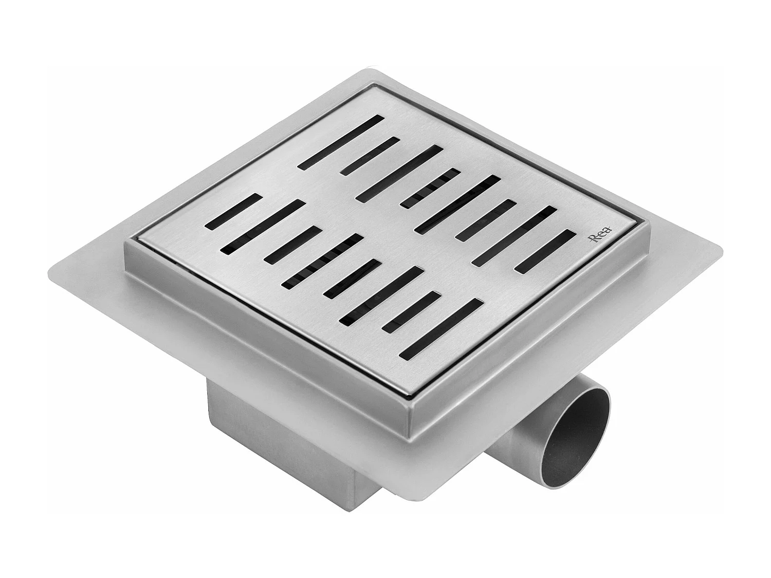 Lineaire Afvoer Rea Line 150X150 Brush Steel