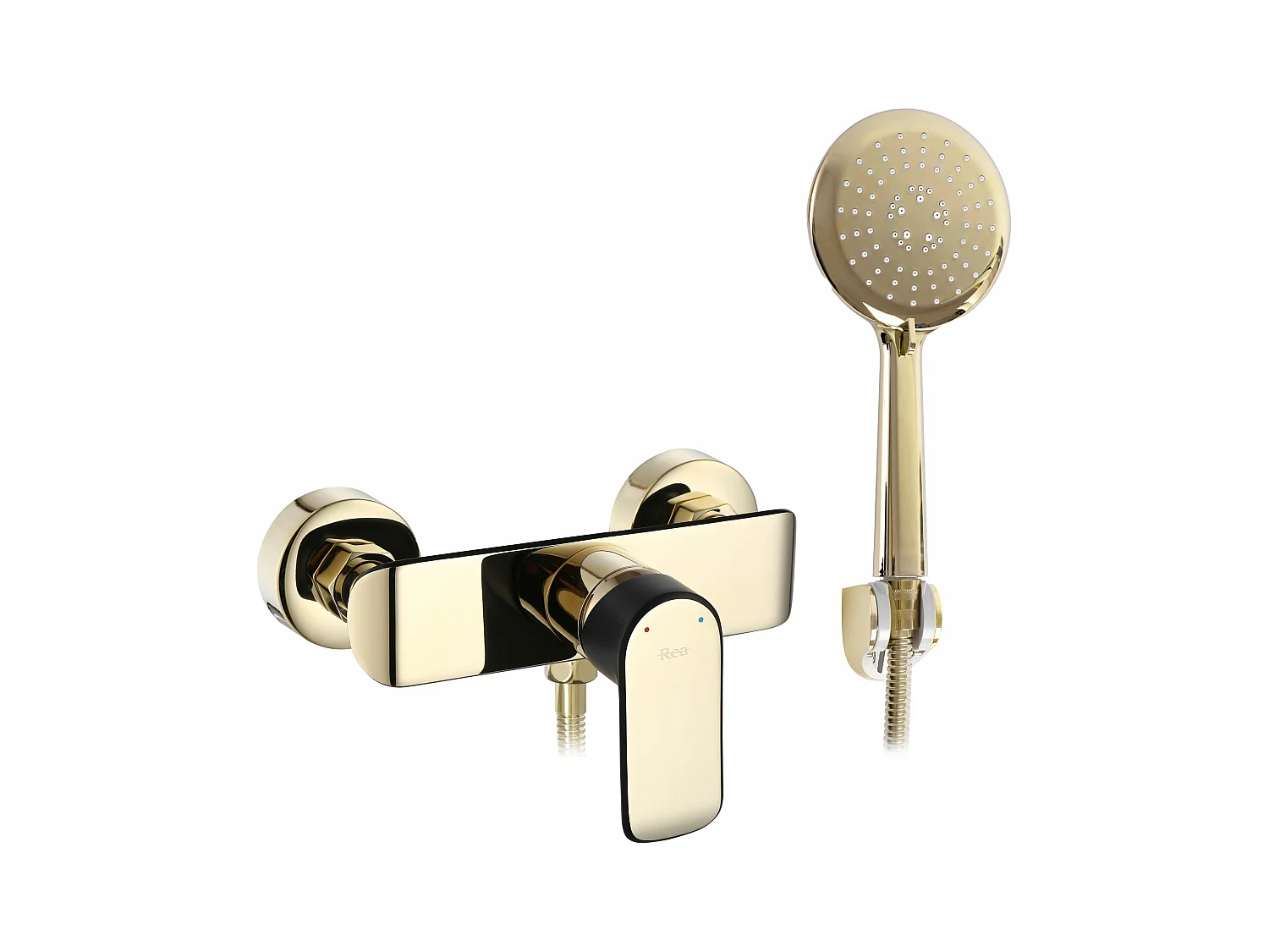 Robinet De Douche Rea My1805-8Bg Bloom Black/Gold