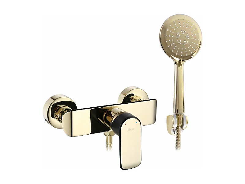 Robinet De Douche Rea My1805-8Bg Bloom Black/Gold