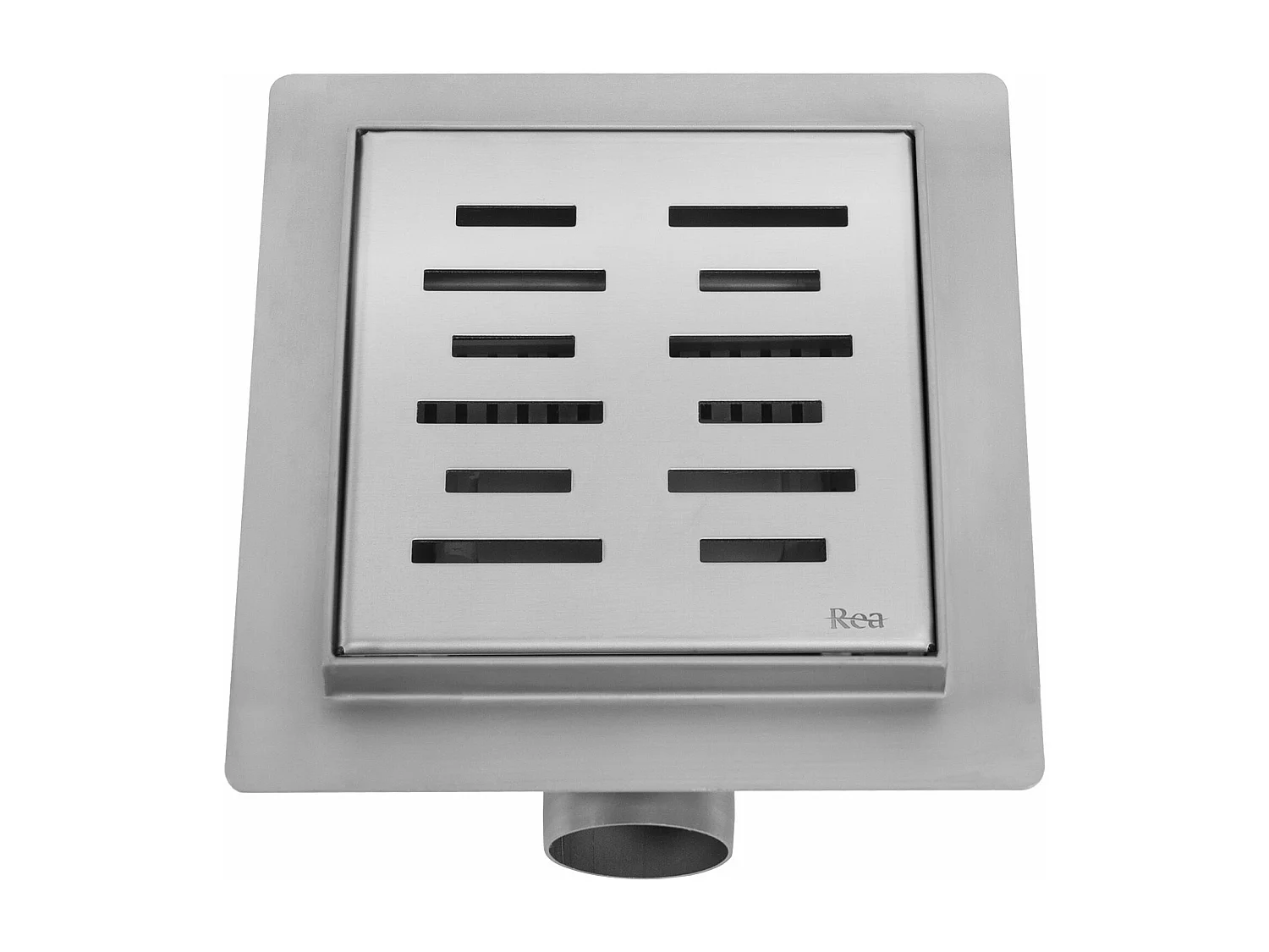 Drenaje Lineal Rea Line 120X120 Brush Steel