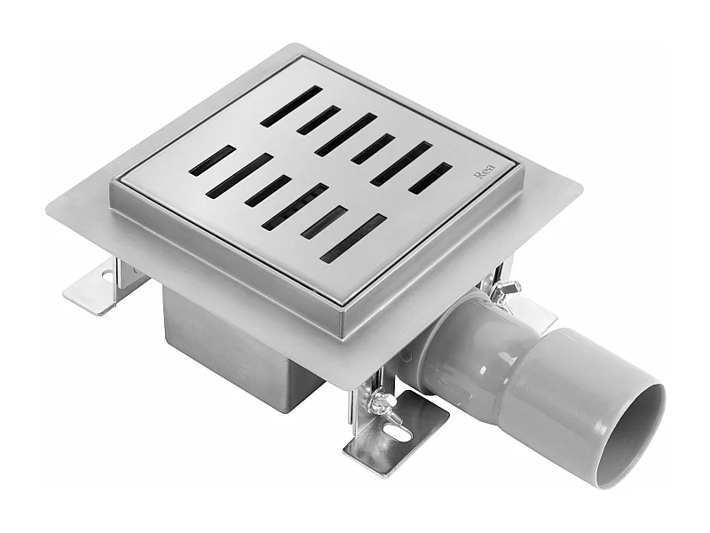 Drain Linéaire Rea Line 120X120 Brush Steel