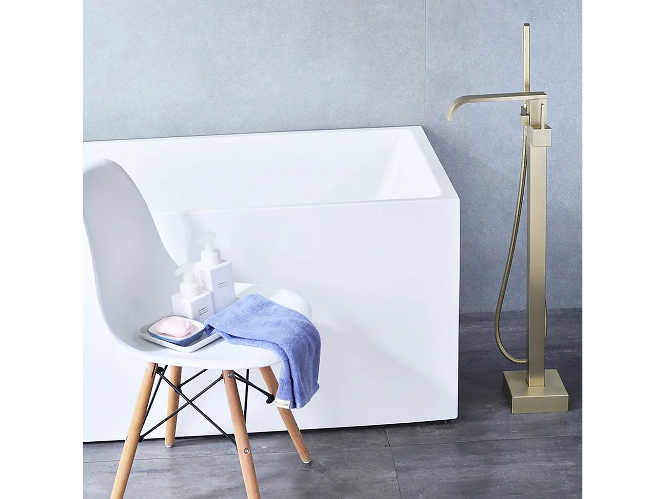 Grifo De Pie Rea Carat Brush Gold