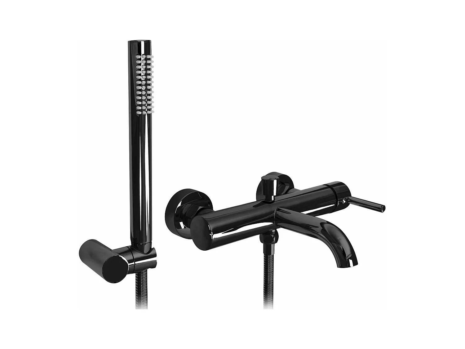 Robinet De Baignoire Rea Lungo Black