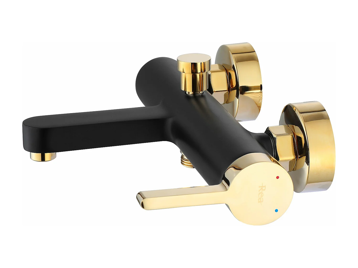 Grifo De Bañera Rea My1806-3Bg Polo Black/Gold