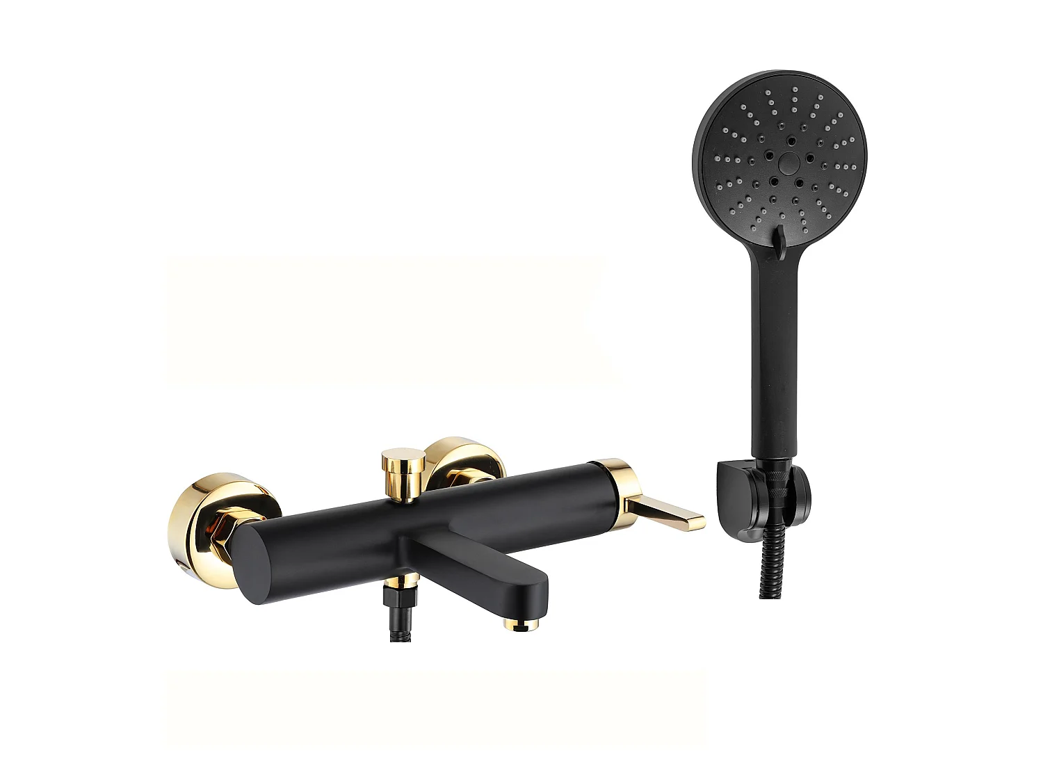 Robinet De Baignoire Rea My1806-3Bg Polo Black/Gold