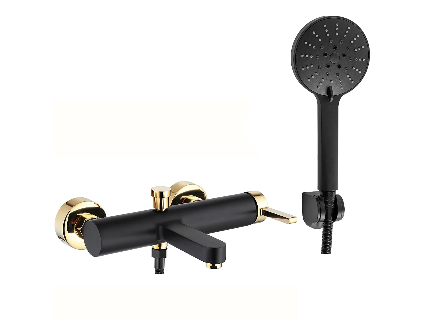 Robinet De Baignoire Rea My1806-3Bg Polo Black/Gold