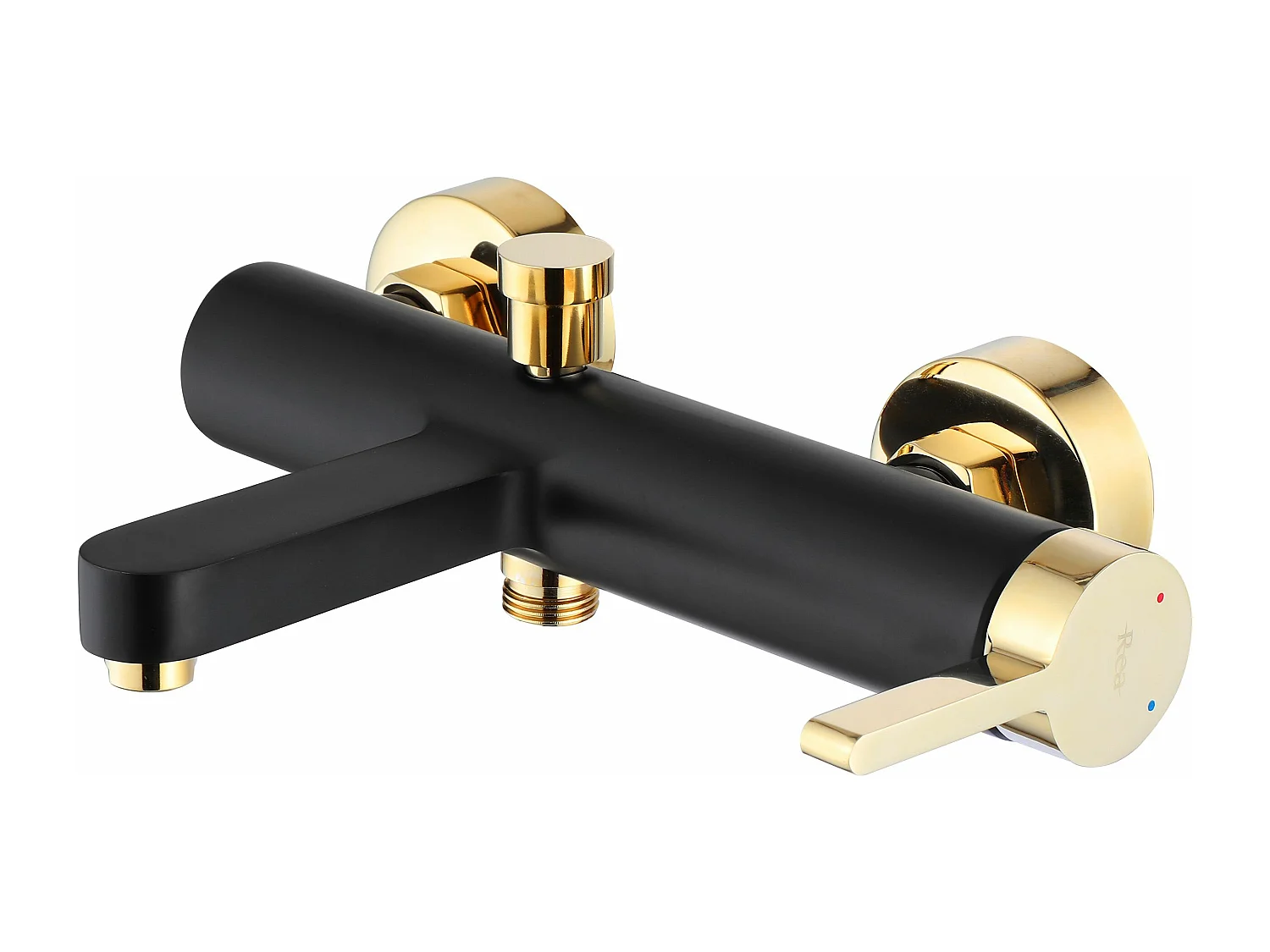 Robinet De Baignoire Rea My1806-3Bg Polo Black/Gold