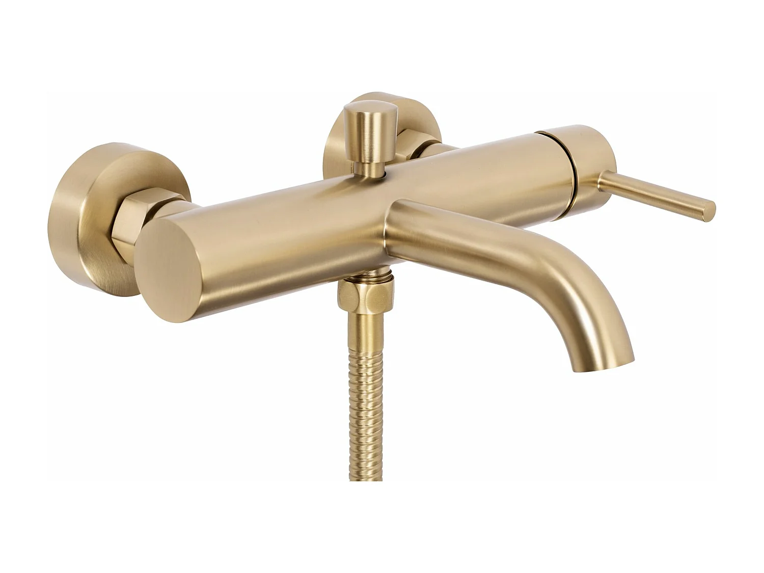 Rubinetto Da Vasca Rea Lungo Brush Gold