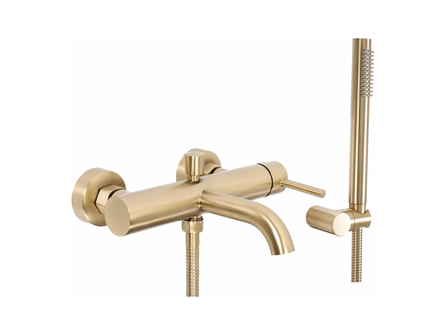 Robinet De Baignoire Rea Lungo Brush Gold