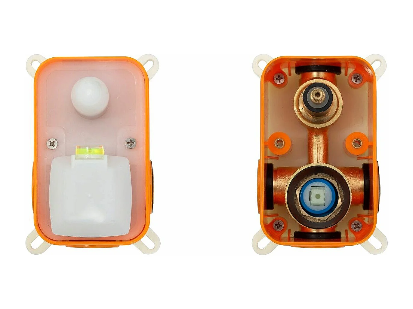 Inbouw Badmengkraan Rea Lungo Brush Gold + Box