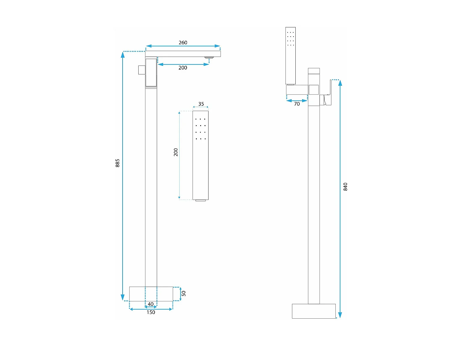Rubinetto Indipendente Rea St005 Tery Chrome