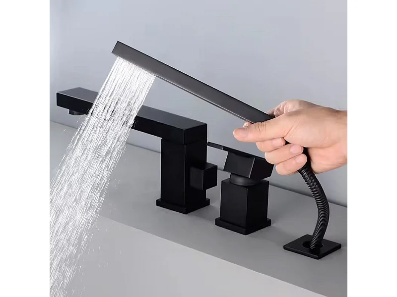 Grifo De Bañera Rea Glen Black