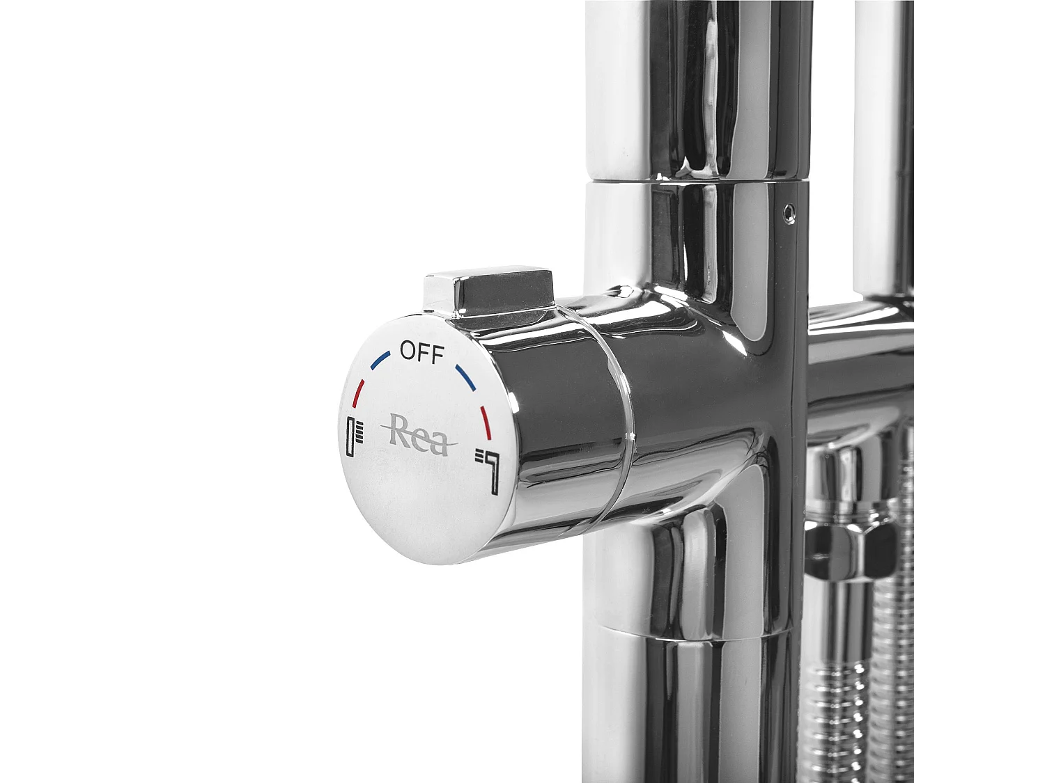 Vloeren Badmengkraan Rea St004 Clark Chrome