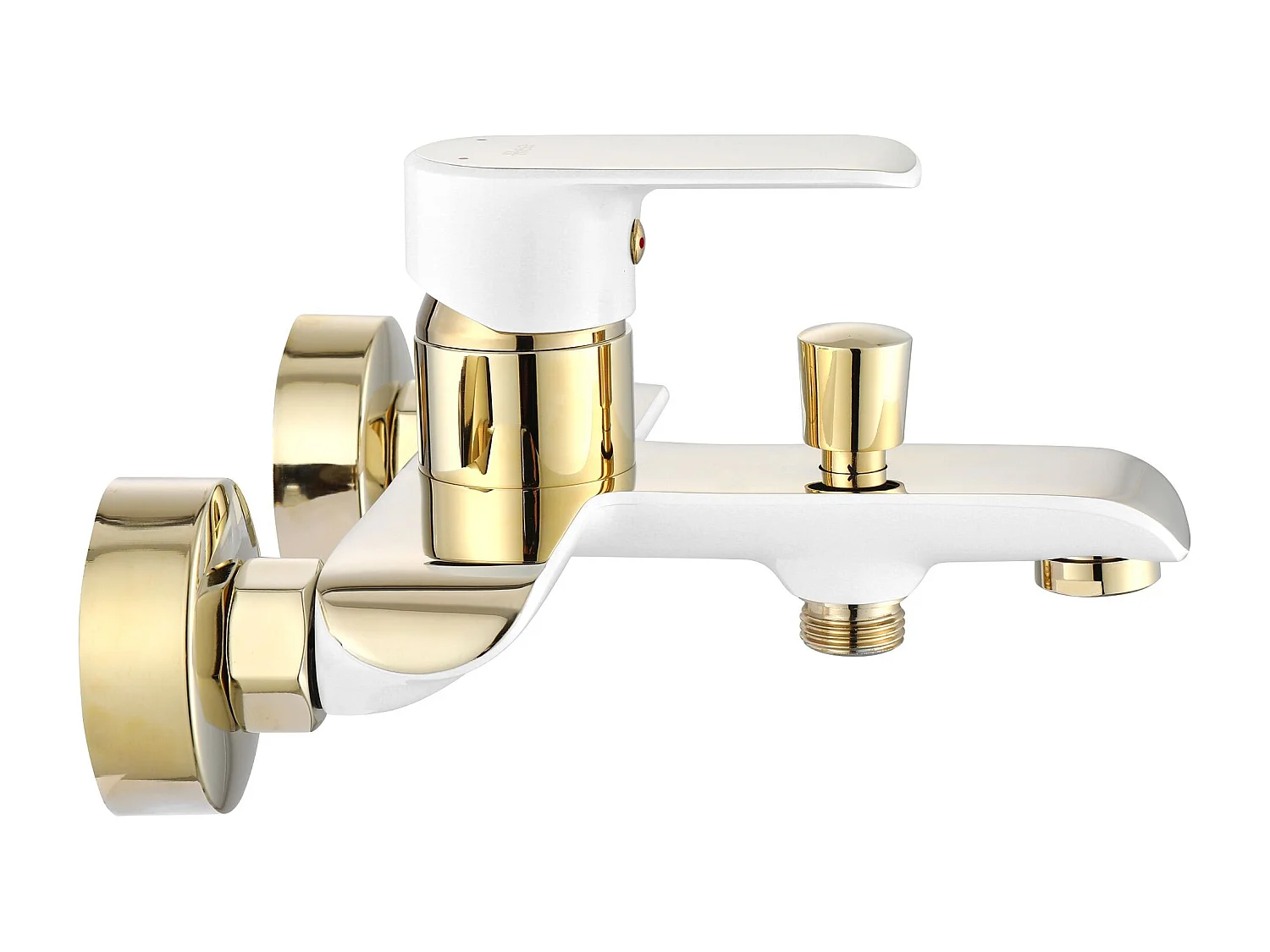 Robinet De Baignoire Rea My1805-3Wg Bloom White/Gold