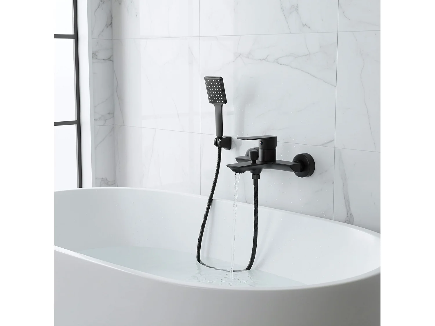 Torneira Para Banheira Rea My1802-3B Urban Black