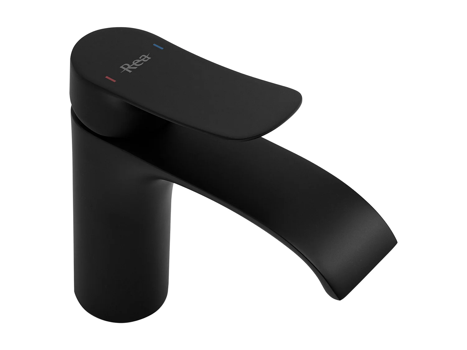 Rubinetto Da Lavabo Rea Dart Low Black