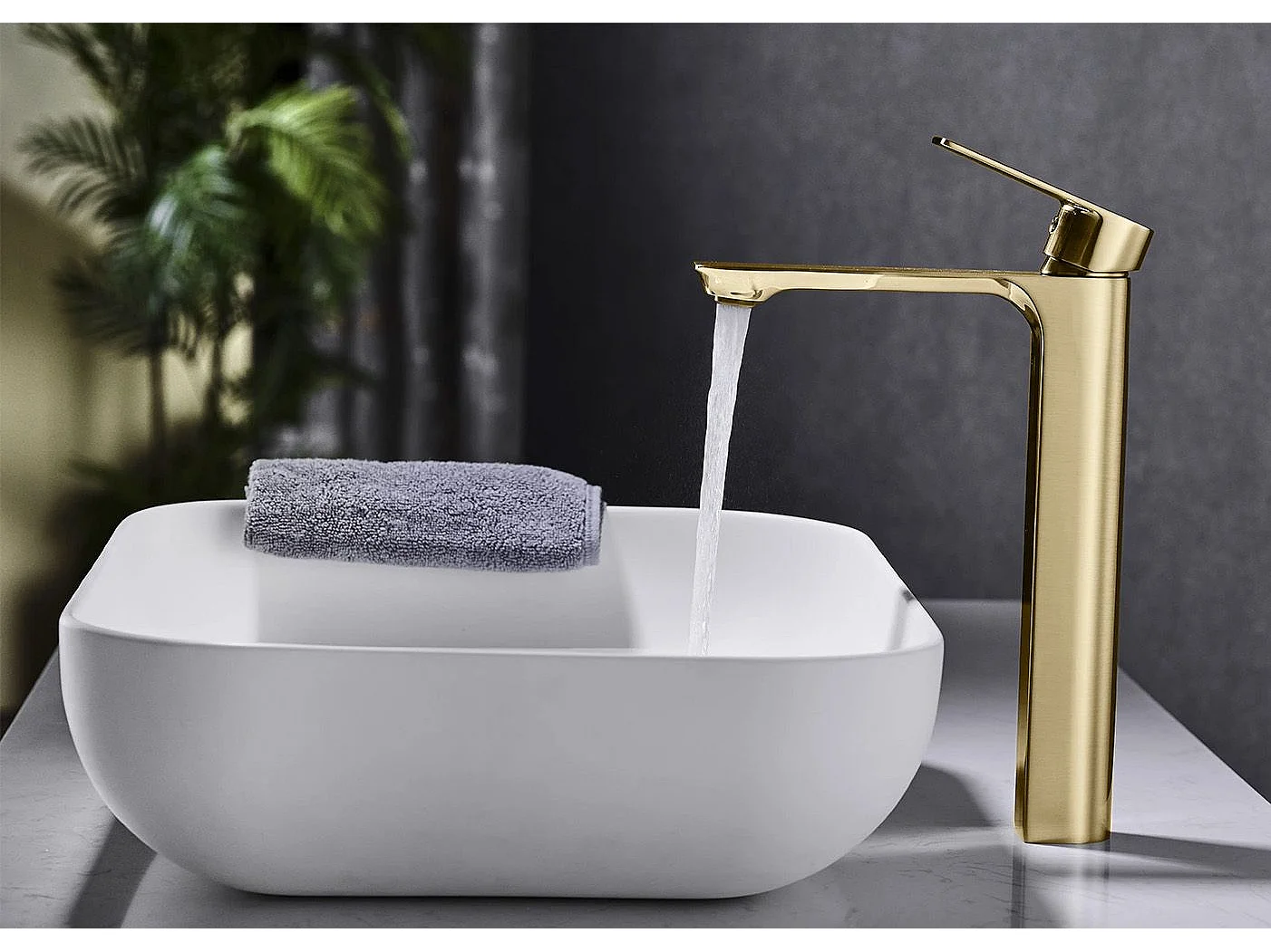 Grifo De Baño Rea My1802-21G Urban High Gold