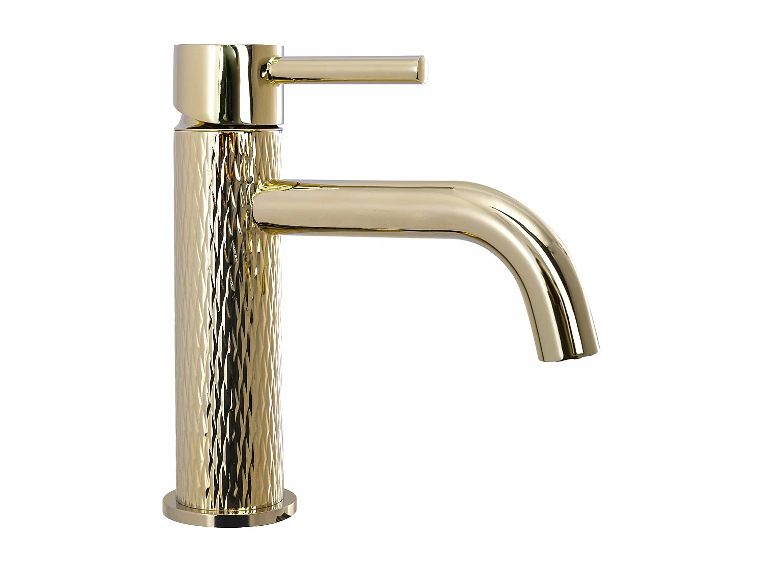 Rubinetto Da Lavabo Rea Lungo Low Gold