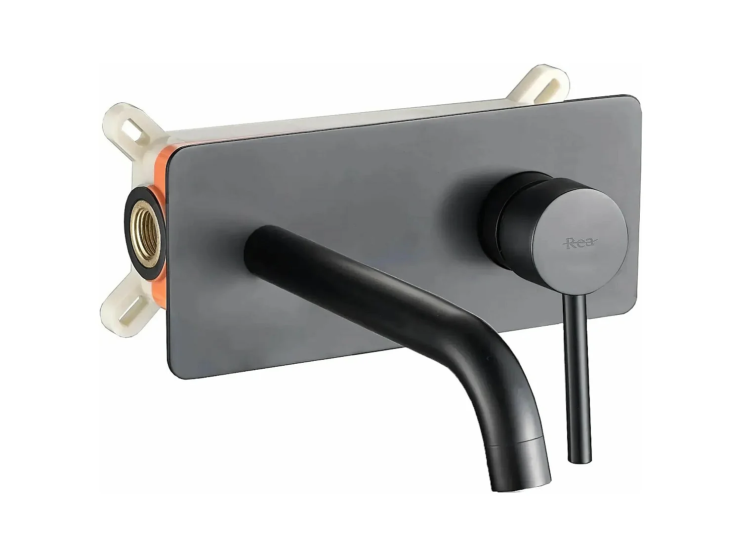 Robinet Mural Rea Viva Black + Box