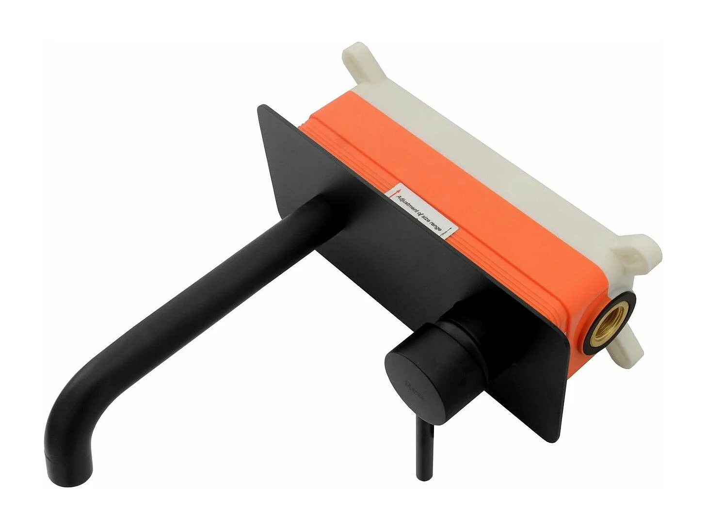 Robinet Mural Rea Viva Black + Box