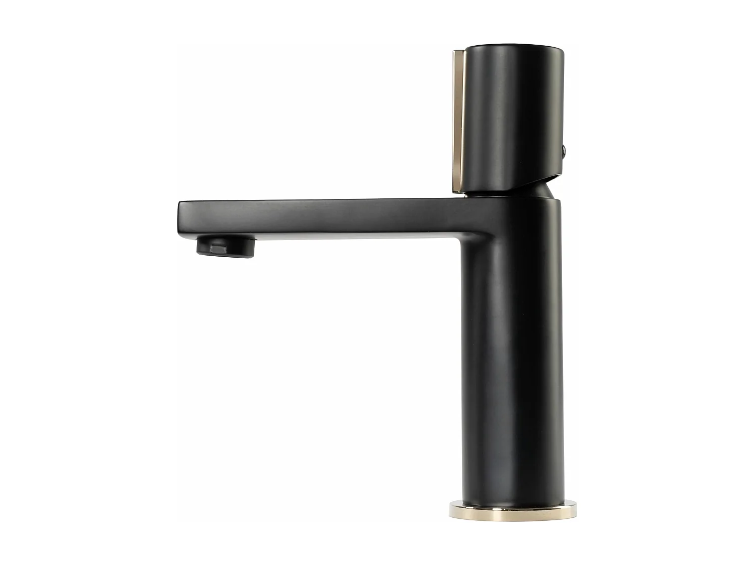 Rubinetto Da Lavabo Rea Icon Low Black/Gold