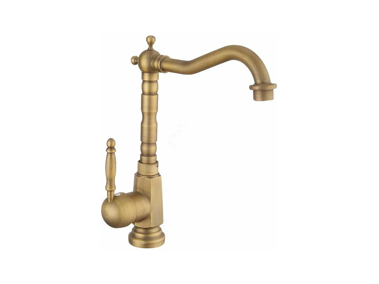 Robinet De Lavabo Rea Bona High Brush Gold